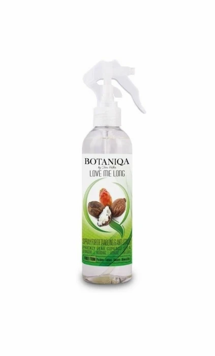 BOTANIQA BY TOM PALKA SPRAY 250ml LOVE ME LONG. BOTANIQA BY TOM PALKA Lekki antystatyczny spray bez spłukiwania do pielęgnacji sierści psów 250 ml