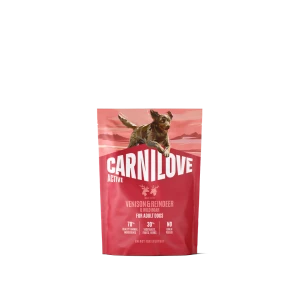 CARNILOVE ACTIVE Dog Dry Made with Venison & Reindeer & Wild Boar for Active Adult All Breeds 1,5kg