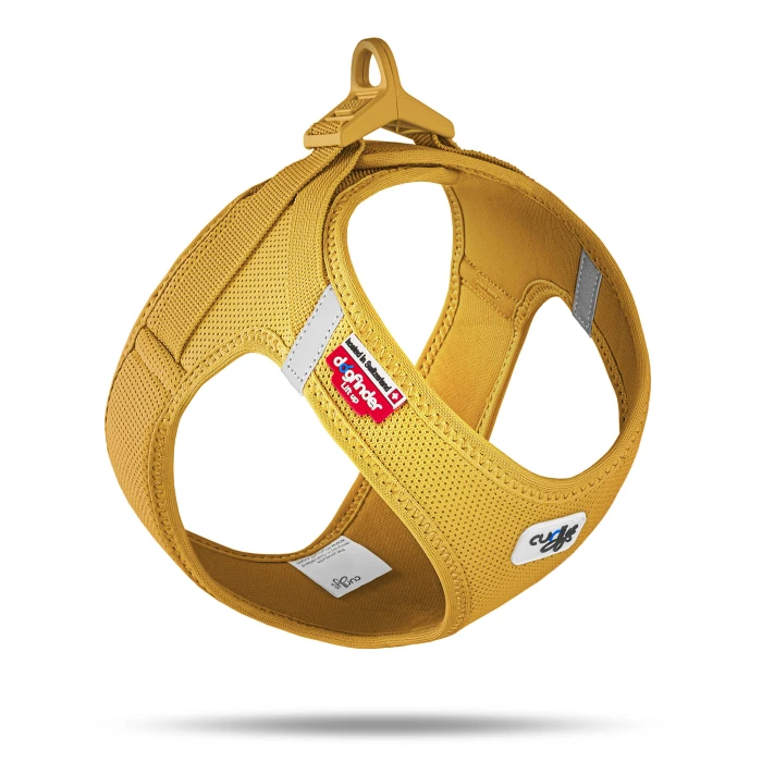 Curli Szelki dla psa Clasp Air Mesh Mango