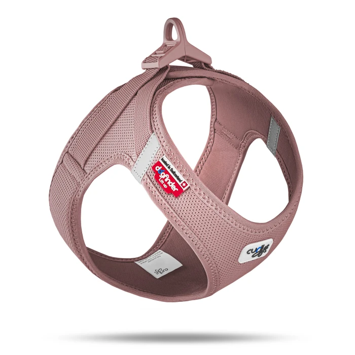 Curli Szelki dla psa Clasp Air Mesh Rose