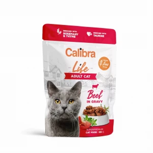 Promocja CALIBRA Mokra karma dla kota z wołowiną  85 g 