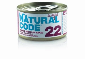 Promocja Natural Code Karma dla kota tuńczyk wątroba wołowa galaretka 22 85g 
