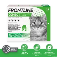 FRONTLINE Combo® dla kotów do zwalczania pcheł i kleszczy
