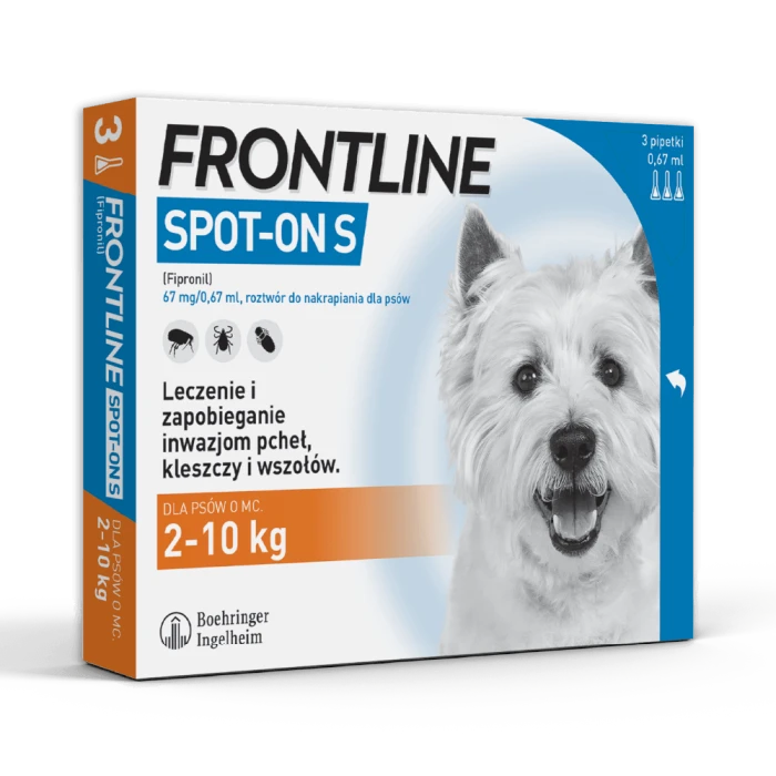 FRONTLINE® Spot-On na pchły i kleszcze dla psów