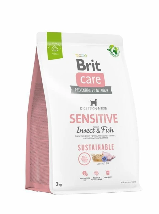 Brit Care Karma dla psa adult insect & fish sustainable 3 kg
