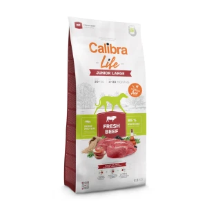 Promocja Calibra Dog Life Junior Large Fresh Beef 2,5kg 