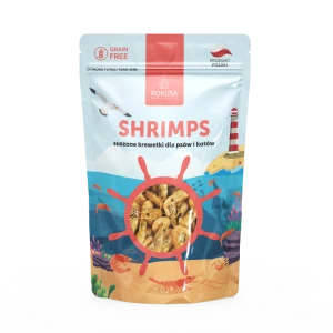 Promocja Pokusa SHRIMPS suszone krewetki dla psów i kotów 40 g 