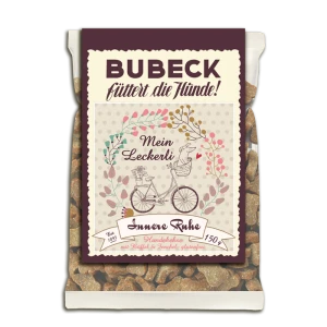 Promocja Bubeck ciasteczka dla psa uspokajające z bawołem i koperkiem  150 g "rower"
