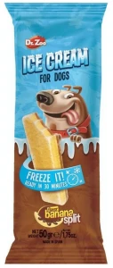 Dr.Zoo Ice Cream lody dla psów - banana split 50g