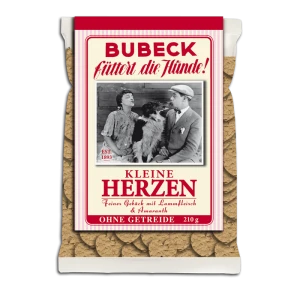 Promocja Bubeck Ciasteczka dla psa z jagnięciną w kształcie serduszek 210 g