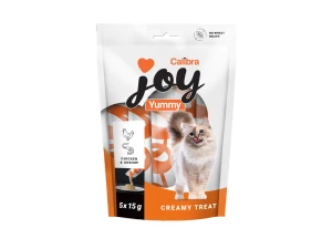 Calibra Przysmak dla kota Cat Joy Yummy Chicken & Shrimp 5x 15 g 