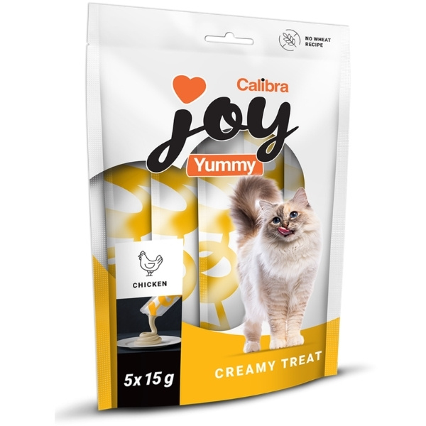 Calibra Przysmak dla kota Cat Joy Yummy Chicken 5x 15g