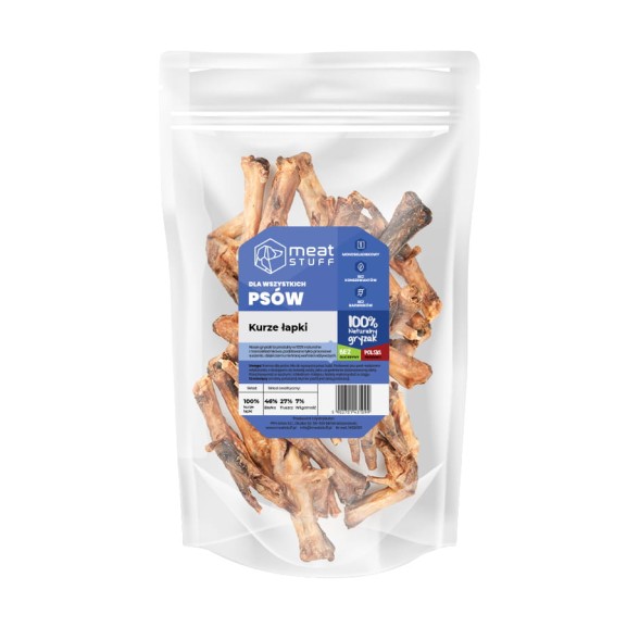 Meat Stuff Kurze łapki 10 sztuk - naturalny gryzak dla psa