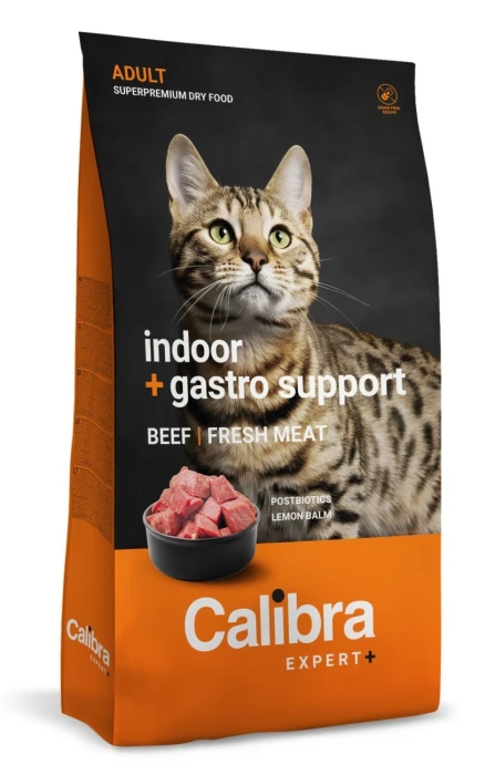 Calibra Karma sucha dla kota Cat EXPERT+ Adult Indoor & Gastro supp. 1,5kg