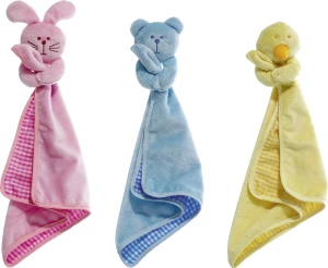 Flamingo Zabawka dla szczeniaka Cuddle z kocykiem