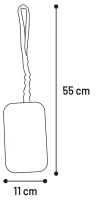 Flamingo Zabawka dla psa Furtra Chaser Bungee Sheepskin_3