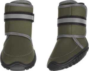 Flamingo Buty dla psa Kajan zielone 2 sztuki
