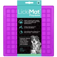 LickiMat Mata do lizania dla psa Playdate Classic fioletowa