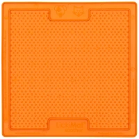 LickiMat Mata do lizania dla psa Soother Classic pomarańczowa_2