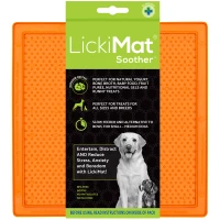 LickiMat Mata do lizania dla psa Soother Classic pomarańczowa