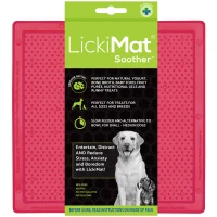 LickiMat Mata do lizania dla psa Soother Classic różowa