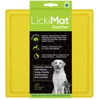 LickiMat Mata do lizania dla psa Soother Classic żółta