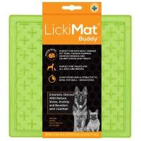 LickiMat Mata do lizania dla psa Buddy Classic zielona
