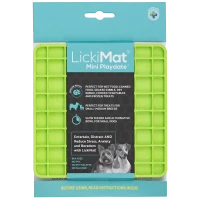 LickiMat Mata do lizania dla psa Mini Playdate zielona