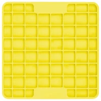 LickiMat Mata do lizania dla psa Mini Playdate żółta