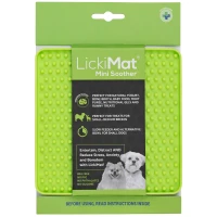 LickiMat Mata do lizania dla psa Mini Soother zielona