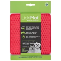 LickiMat Mata do lizania dla psa Mini Soother różowa