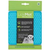 LickiMat Mata do lizania dla psa Mini Soother turkusowa_2