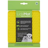 LickiMat Mata do lizania dla psa Mini Soother żółta