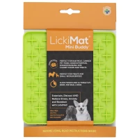 LickiMat Mata do lizania dla psa Mini Buddy zielona
