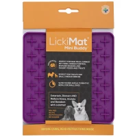 LickiMat Mata do lizania dla psa Mini Buddy fioletowa_2