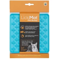 LickiMat Mata do lizania dla psa Mini Buddy turkusowa_2