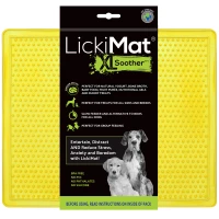 LickiMat Mata do lizania dla psa Soother XL żółta