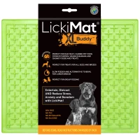 LickiMat Mata do lizania dla psa Buddy XL  zielona