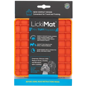 LickiMat Mata do lizania dla psa Mini Tuff Playdate różne kolory