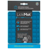 LickiMat Mata do lizania dla psa Mini Tuff Playdate  turkusowa
