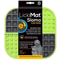 LickiMat Mata do lizania dla psa Slomo zielona