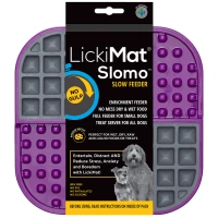 LickiMat Mata do lizania dla psa Slomo  fioletowa