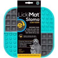 LickiMat Mata do lizania dla psa Slomo turkusowa