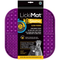 LickiMat Mata do lizania dla psa Slomo XL fioletowa