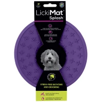 LickiMat Mata do lizania dla psa Splash  fioletowa_3