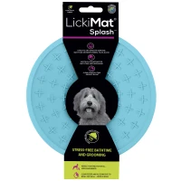 LickiMat Mata do lizania dla psa Splash  turkusowa