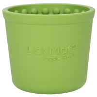 LickiMat Mata do lizania dla psa Yoggie Pot zielona_2