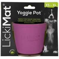 LickiMat Mata do lizania dla psa Yoggie Pot fioletowa_2