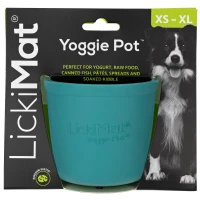 LickiMat Mata do lizania dla psa Yoggie Pot turkusowa
