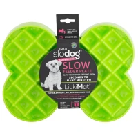 LickiMat Mata do lizania dla psa Small Slodog  zielona